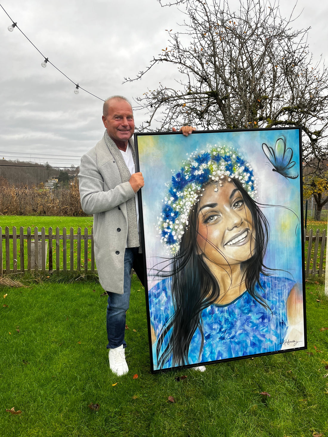 Beställningsmålning till Jul